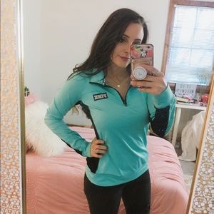 VS PINK athletic quarter zip